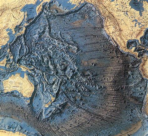 Atlantic Ocean Floor Map