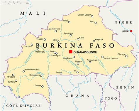 Where is Burkina Faso? 🇧🇫 | Mappr