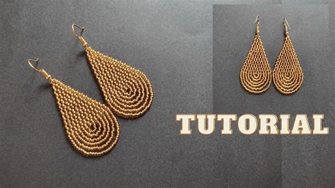 Image result for Seed Bead Earrings Tutorial