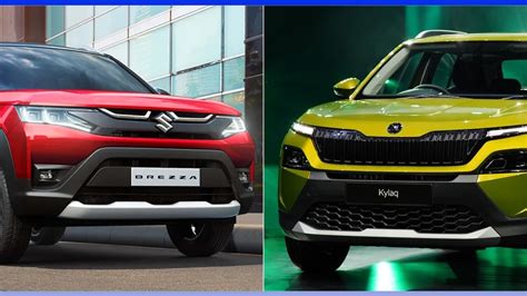 New Skoda Kylaq vs Maruti Brezza Comparison- Specs, Features