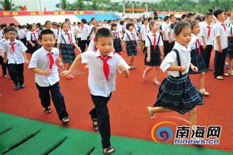 海南中小学开学 海口四分之三学生选首日报名[图]_央广网