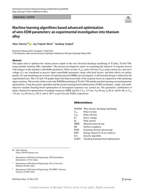 Image result for EDM Using Machine Learning Algorithm