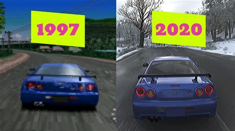 Nissan Skyline GT-R R34 Evolution in Games (40 DIFFERENT GAMES!) - YouTube