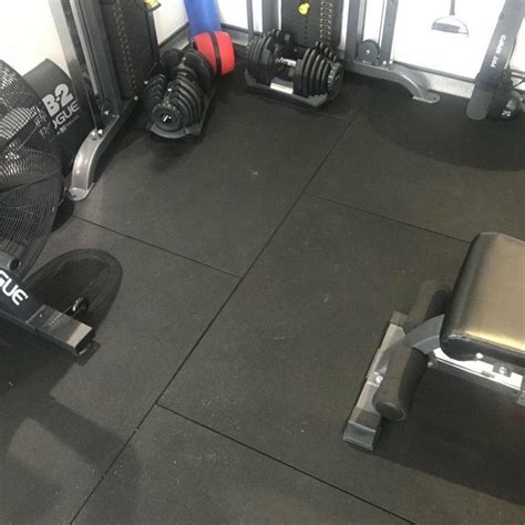 20MM Sprung Rubber Heavy Duty Gym Tiles - Sprung Gym Flooring