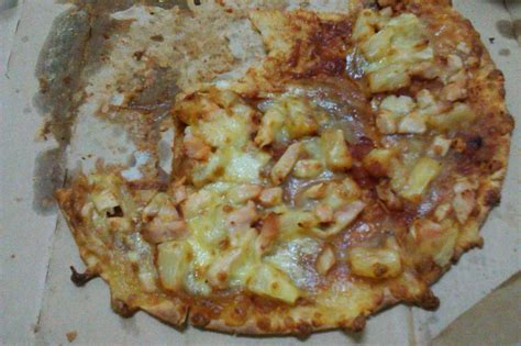 Domino's Pizza - Aloha Chicken (Crunchy Thin Crust) Regular | Solehah ...