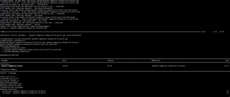 Yum Install MySQL 的图像结果