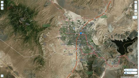 Las Vegas, Nevada Map