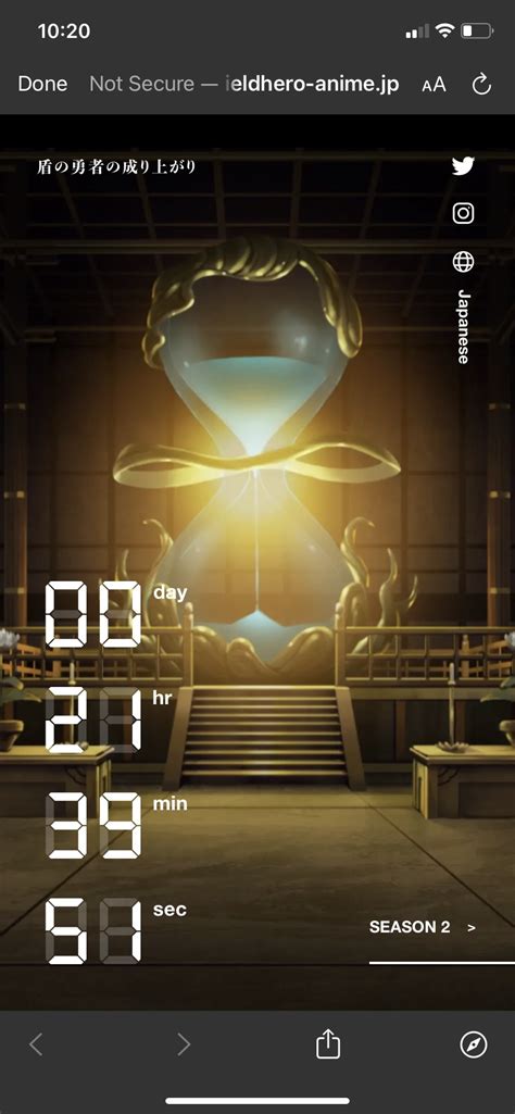 Season 3 Hour Glass Countdown - Forums - MyAnimeList.net