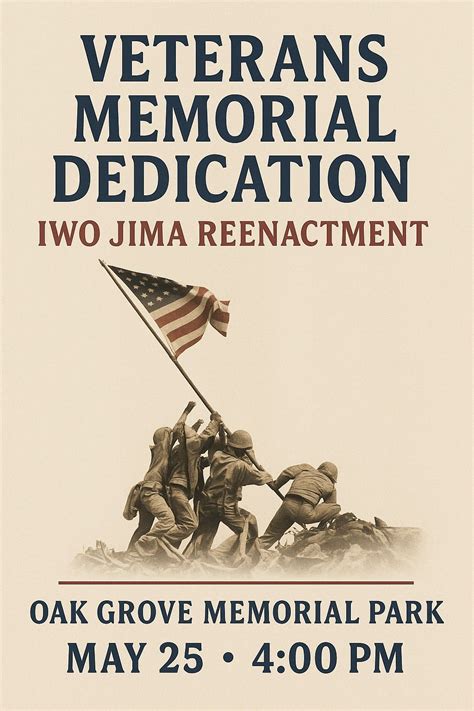 Oak Grove veterans Memorial and IWO Jima Reenactment, Oak Grove ...
