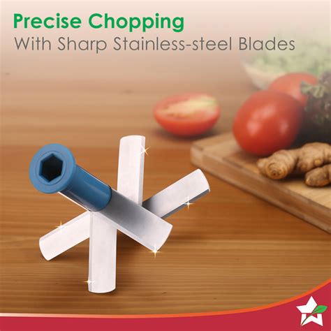 Pulse Vegetable String Chopper | Vegetable Cutter | 900ml | 6 Sharp St ...