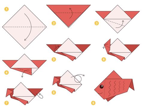 Image result for Origami Fish Action Design