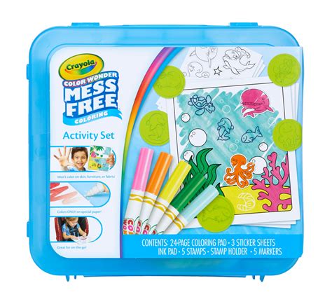 Coloring Book Mess Free