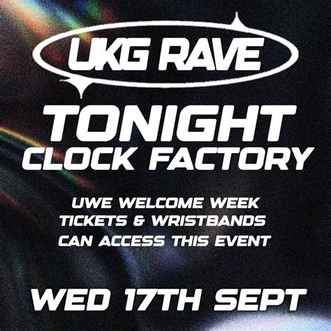 UKG Rave w/ Lockerz at Clock Factory Bristol, Clock Factory Bristol, 17 ...