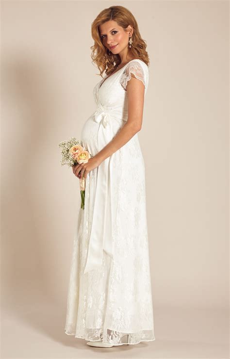 Eden Maternity Wedding Gown Long (Ivory Dream) - Maternity Wedding Dresses, Evening Wear and ...