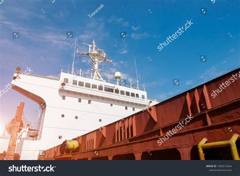 1 Cargo Ship Deck High Angle Containers Walkways Royalty-Free Photos ...