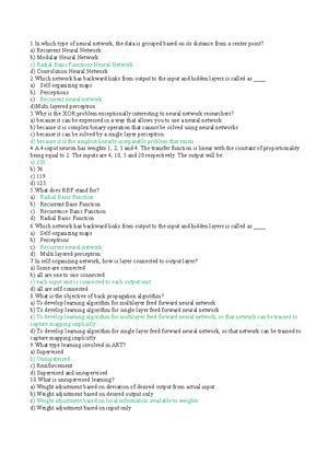 ANN Final Report - ANN mini project - SRM INSTITUTE OF SCIENCE AND ...