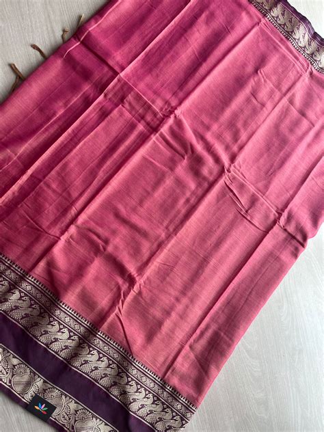 Long Mayil Border Narayanpet Cotton Saree -27170 – FABK
