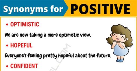Another Word for "Positive" | List of 100+ Synonyms for "Positive" with ...
