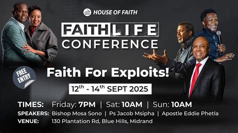 FAITHLIFE CONFERENCE 2025 – House Of Faith Church