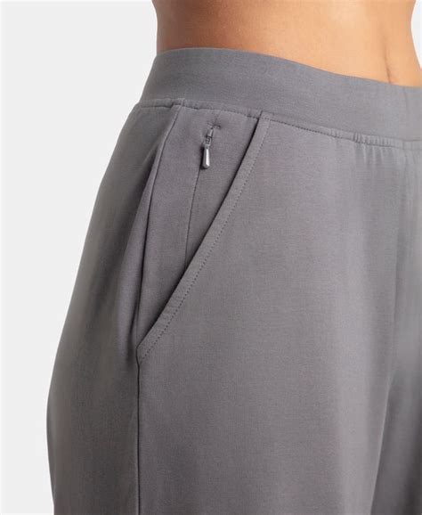 Buy Super Combed Cotton Elastane Stretch Relaxed Fit Culottes - Castle ...