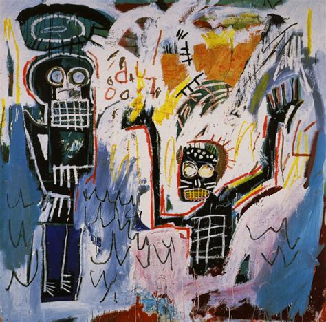 Horn Players (1983) by Jean-Michel Basquiat – Artchive