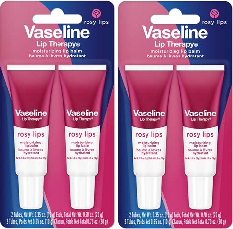 Amazon.com : Vaseline Lip Therapy Rosy Lips Moisturizing Lip Balm ...