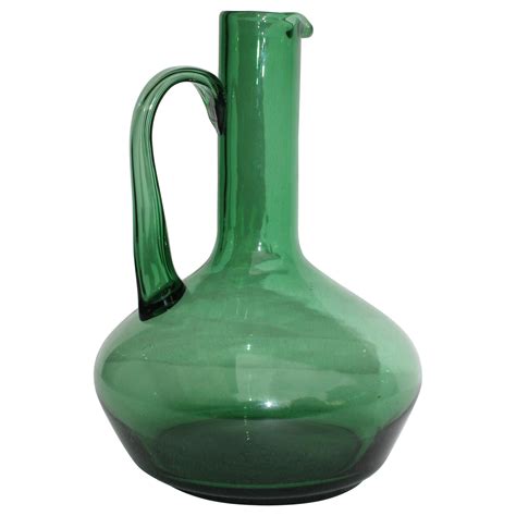 Loetz Glass Pitcher For Sale at 1stDibs
