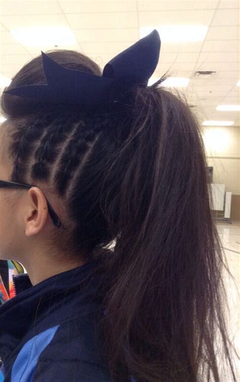 Cali Cheer Hair Tutorial 的图像结果