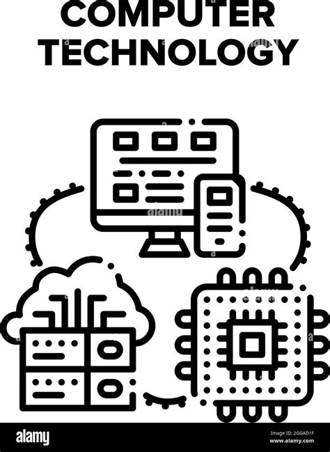 Computer Technology Illustration 的图像结果