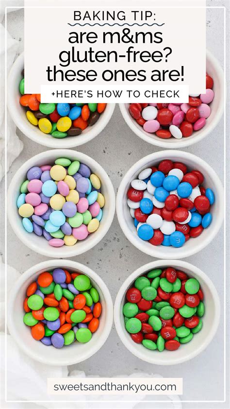 Are M&Ms Gluten-Free? (Here's Which Ones Are!)