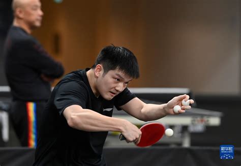 中国男队备战世乒赛预选赛-新华网