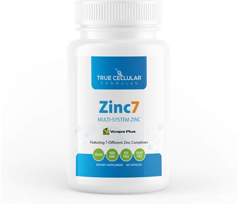 Amazon.com: Zinc7 Advanced Daily Zinc Supplement: Multi-System Zinc for Immune System Boost ...