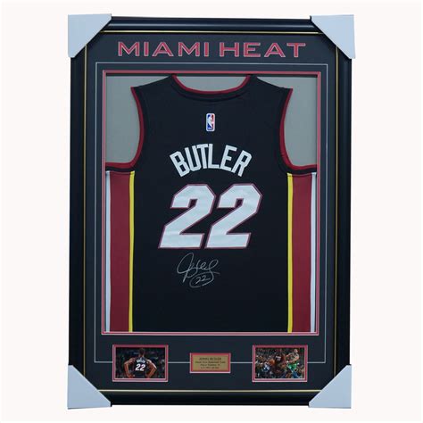 Jimmy Butler Signed Miami Heat NBA Jersey Framed - 5655 – HT Framing ...