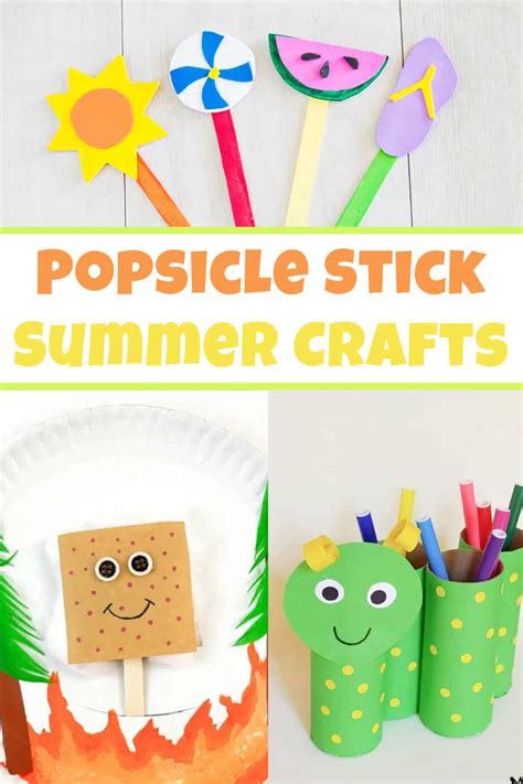 Summer Kids Crafts 的图像结果