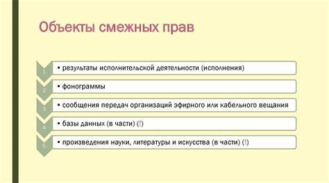 Смежные права на объекты интеллектуальной собственности - online ...
