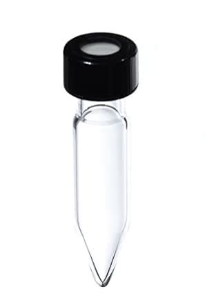 Wilmad LG-4395-102 Economy Reaction Vial with Screw Cap, 3.0 ml ...