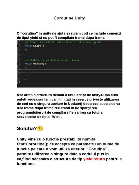 Unity StartCoroutine 的图像结果