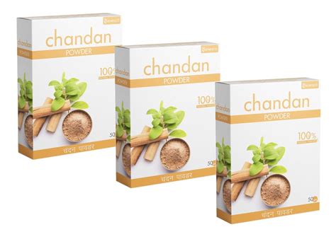 Senesco Chandan Powder For Face & Skin Care, Sandalwood Powder For Face ...