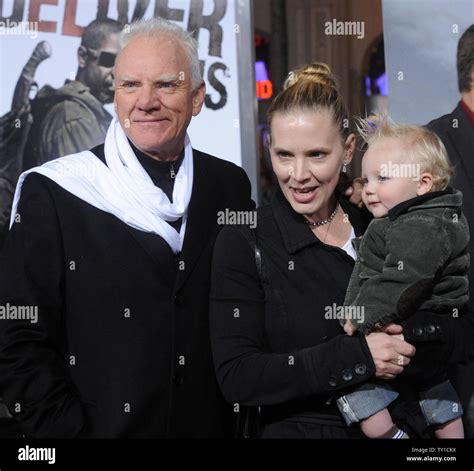 Cast member Malcolm McDowell attends the premiere of the post ...