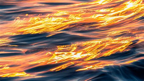 Wallpaper waves, gleam, ripples, water, surface hd, picture, image