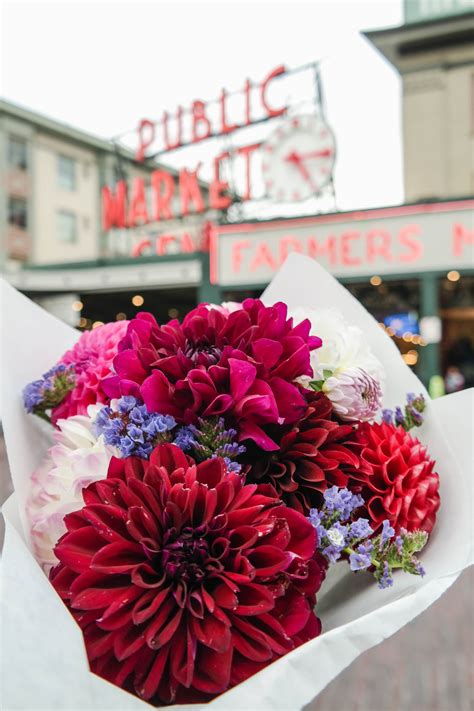 Florals - Seattle - Pike Place Market - Flowers - Bouquet - Wanderlust ...