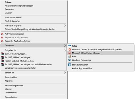 Office picture manager und Windows 10 als App? - Microsoft Community