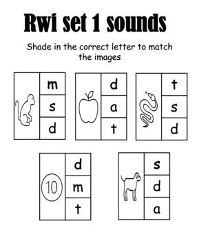 Image result for RWI Sample Lesson