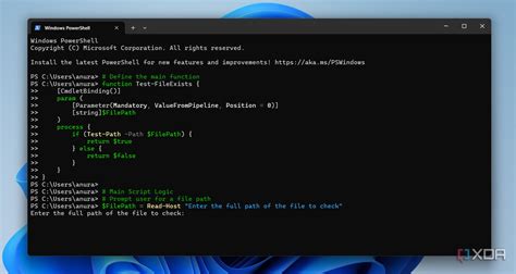 PowerShell Script Example 的图像结果