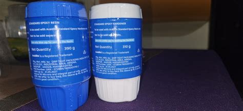 Araldite Standard 700g (Resin 390g + Hardener 310g), high-strength ...