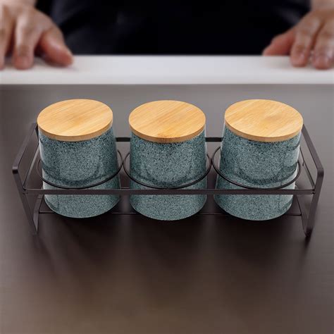 Buy UMAI Ceramic Kitchen Storage Jars Set of 3 – GlobalBees Shop