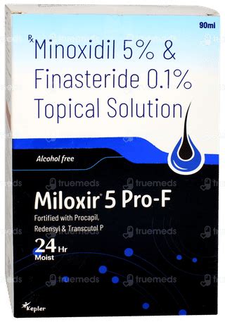 Miloxir 5 Pro F Solution 90 Ml - Uses, Side Effects, Dosage, Price ...
