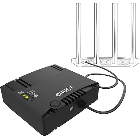 Oakter Mini UPS for 12V WiFi Router Broadband Modem | Backup Upto 4 ...