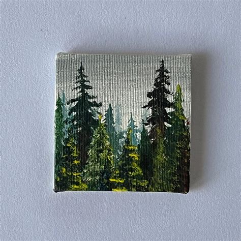 Mini painting ideas – Artofit
