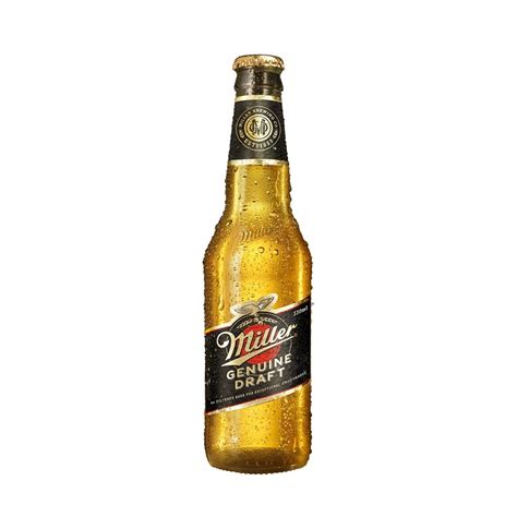 Miller Genuine Draft Lager Bottle 330ml | Woolworths